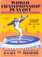 1945 NFL Championship Game Program